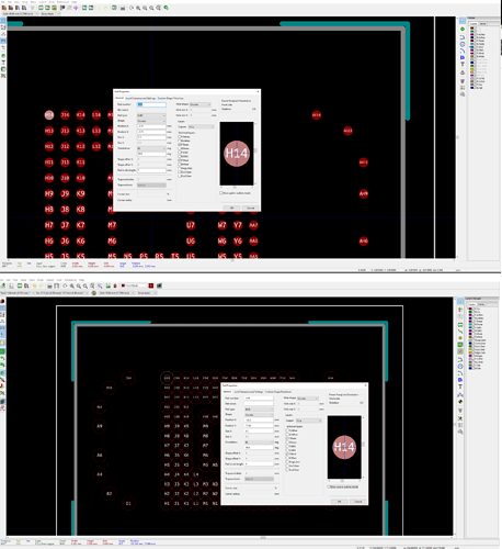 bga-pads_footprint_editor-vs_pcbnew