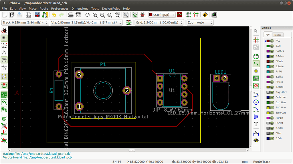 Pcbnew Python Determine If A Part footprint Is On within Board Or