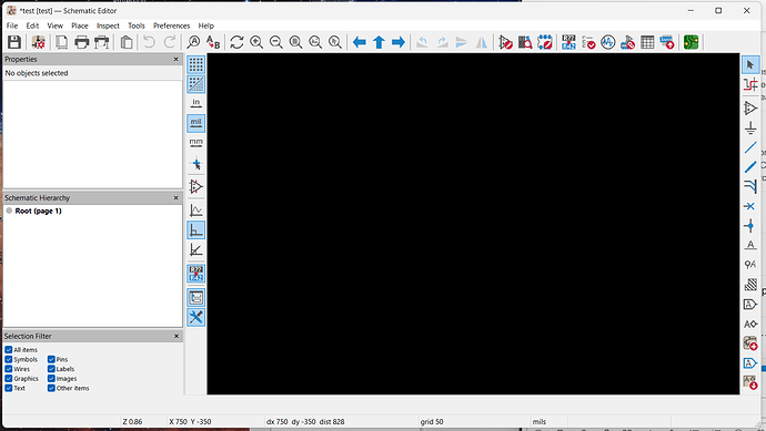Kicad schematic