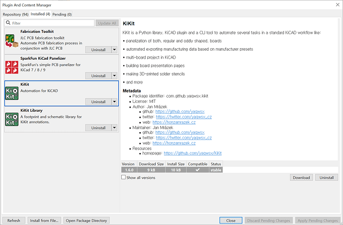 Plugin and content manager