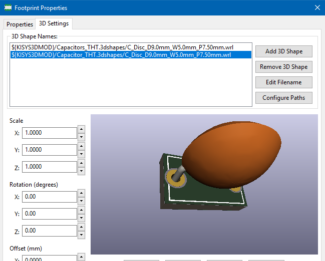 Kicad 5 3d File Paths 3d Models Kicad Info Forums